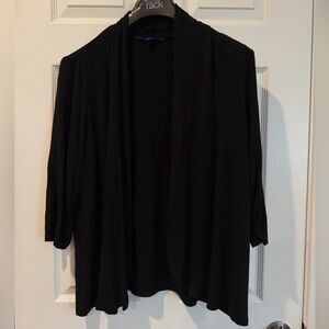 Apt 9 XL Black Open Front Cardigan Sweater